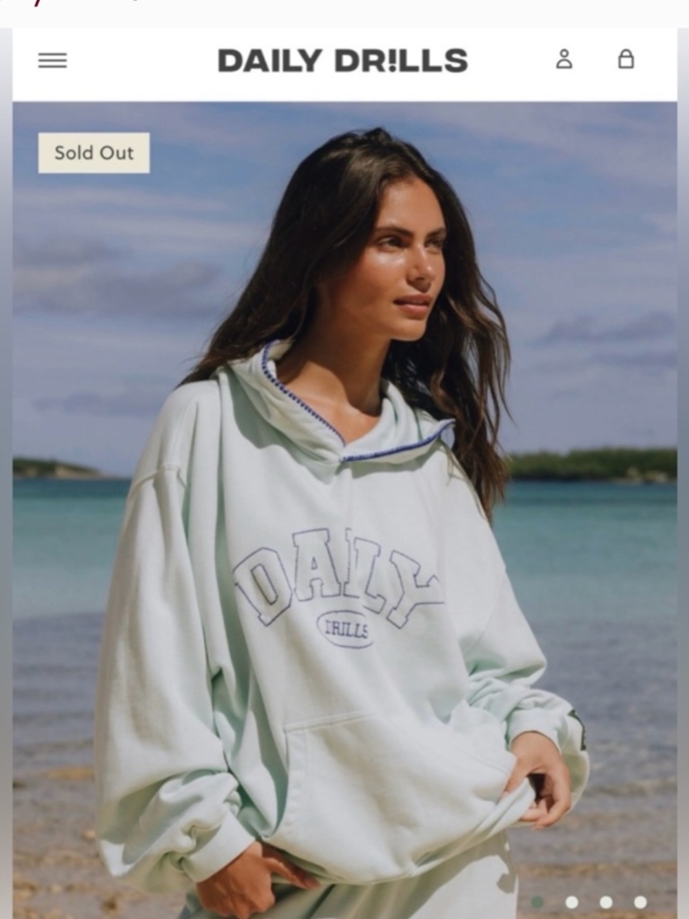 Daily drills stitch hoodie